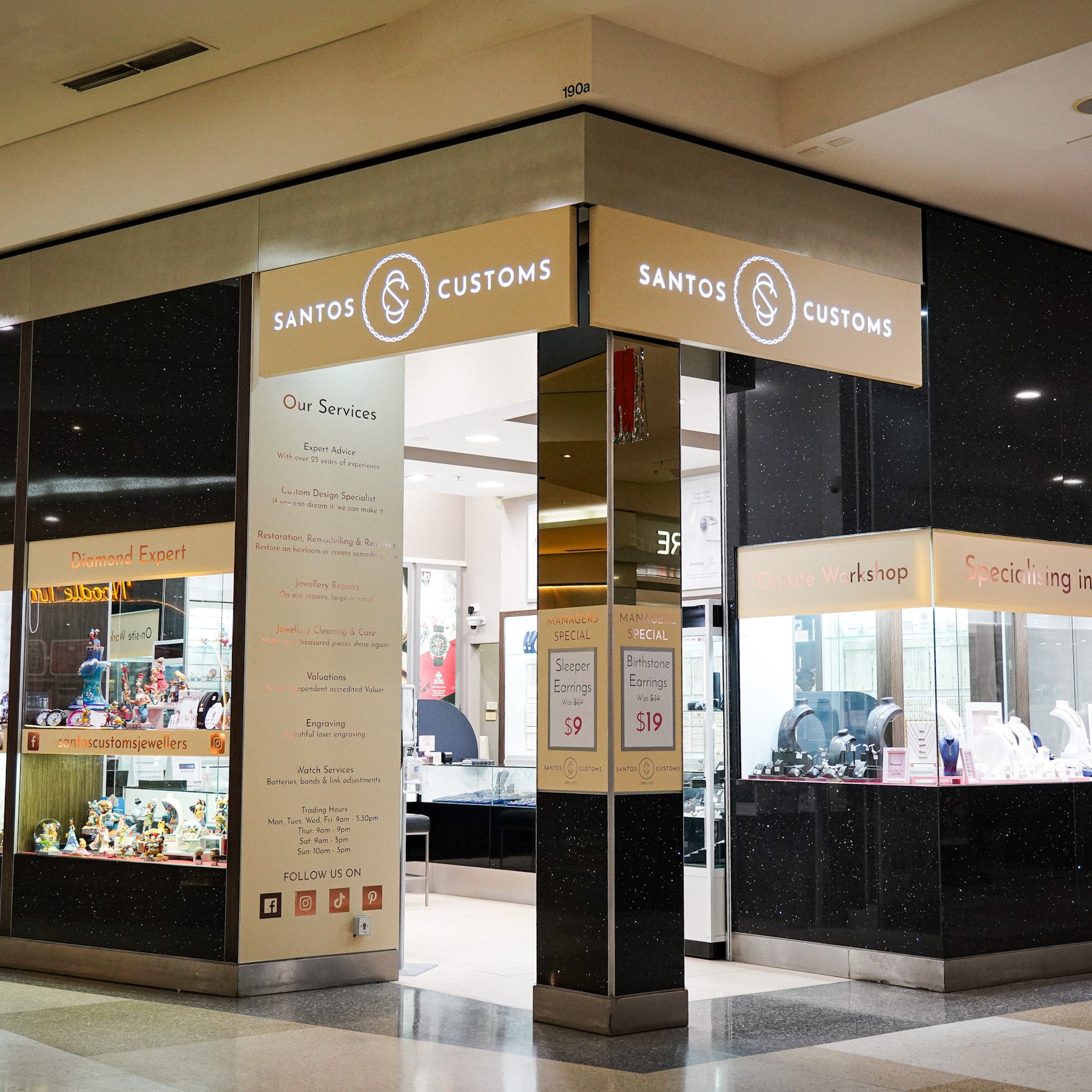 Our Story Santos Customs Jewellers